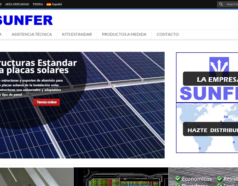 Diseño web Sunfer Energy